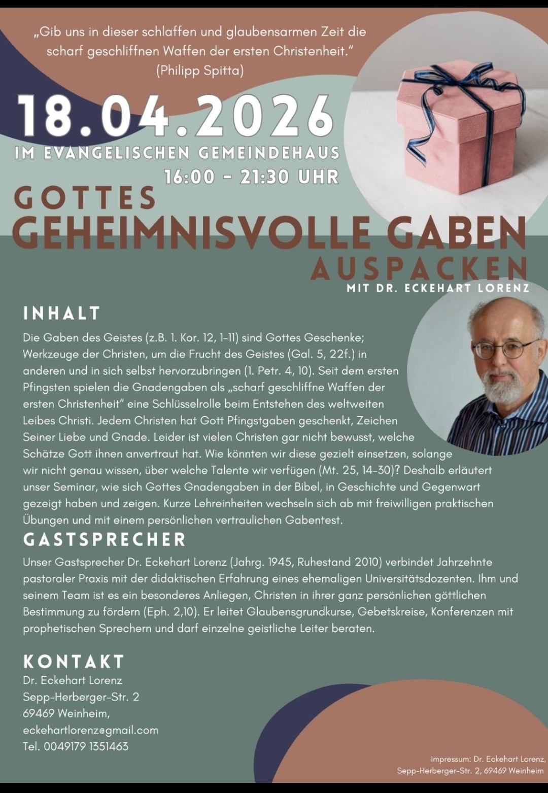Gottes geheimnisvolle Gaben auspacken