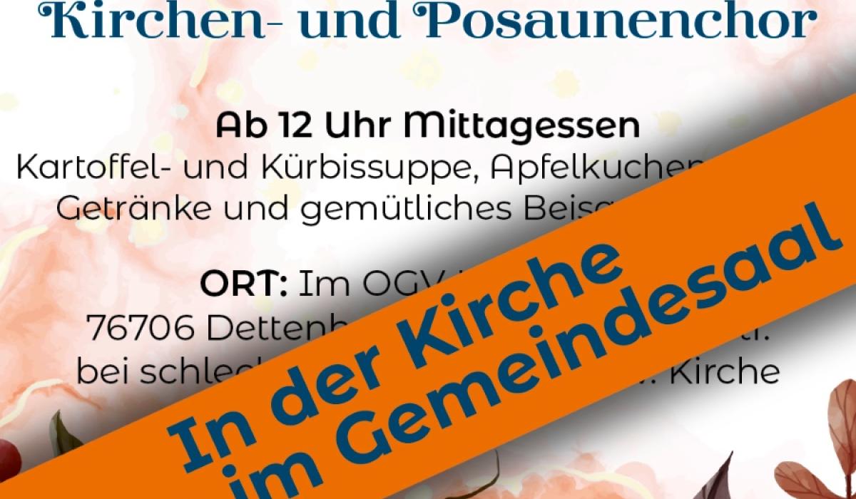 ERNTEDANK IN DER EV KIRCHE